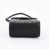 Genuine Ostrich Leather Small Messenger Bag , Phone Case