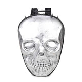 Halloween Skull Ghost Bags Cool 3D Backpack Laptop Computer Faux Leather Rucksacks