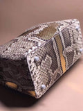 Large Gold Python Leather Tote Shoulder Bags & Handbags For Women