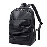 Large Pleated front zip pocket  Waterproof Luggage  Laptop  Backpacks on wheels