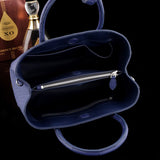 Matt Genuine Crocodile Leather Top Handle Satchel Handbag Shoulder Bag Tote Purse Blue