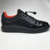 Men's  Crocodile Leather Snakers And Slip On Shoes