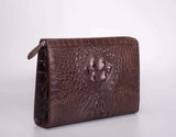 Men's  Genuine Crocodile Cluthes Bags Wallets