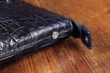 Men's Genuine Crocodile Leather Clutch Bag