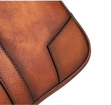 Mens Vintage Leather Buiness Briefcase Shoulder Bag 2732