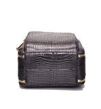 Preorder Crocodile Leather Moden Vertical Briefcase Large