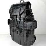 Preorder Genuine Siamese  Crocodile Belly Leather Backpack