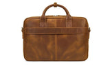 Preorder Men's Ostrich Skin Leather Briefcase