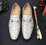 Preorder Mens Python Leather shoes