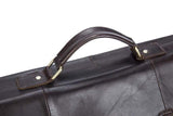 Rossie Viren Brown Postal Messenger Bag Mens,Mens Leather Messenger Mail Bag,Leather Satchel Laptop Briefcase Bag,