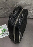 Rossie Viren Crocodile Skin Leather Backpack Large