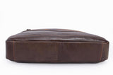 Rossie Viren  Handmade Vintage Leather Briefcase For Men