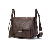 Rossie Viren  Men's Vintage Brown  Leather Messenger Shoulder Bag