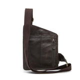 Rossie Viren Vintage Leather Mini Messenger Bag