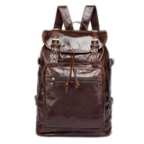 Rossie Viren Vintage  Men's Leather Backpack, Rucksacks,Laptop Bags
