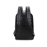 Unisex 3D Angry Wolf PU Leather Casual Laptop Rivet Backpack School Bag
