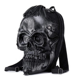 Unisex Kreepsville 3D Skull Backpack Small