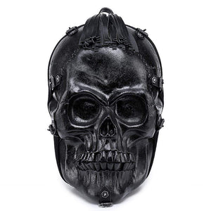 Unisex Kreepsville 3D Skull Backpack Small