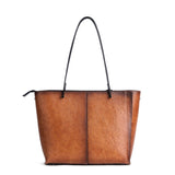 Vintage Leather Large Tote Shopper Bag