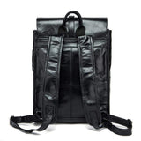 Vintage Leather  Unisex Backpack Messenger Bag Satchel Laptop Travel Rucksack