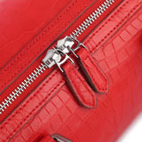 Women's Classic Genuine Crocodile Leather  Speedy Satchel Bags Top Handle  Boston Handbags