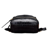 Women's  Crocodile Belly Leather Mini Backpack  |  Rossieviren