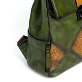 Women’s Leather Backpack Handle Shoulder Bag
