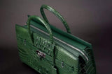 Women's  Purses Office Tote  Bags Crocodile Skin Leather